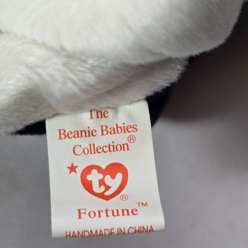 Ty Beanie Baby FORTUNE Panda Bear from 1997 RARE & RETIRED with Tag - Picture 4 of 7